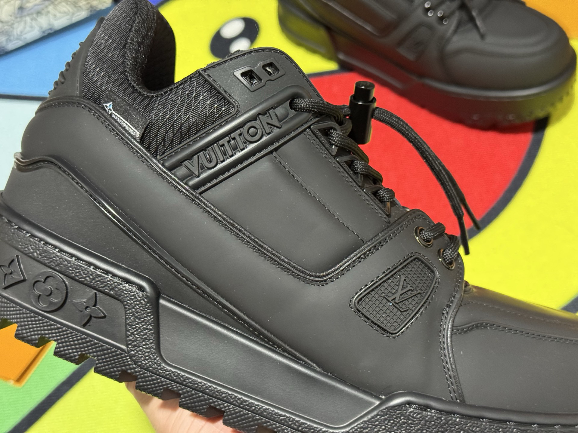 Louis Vuitton Sneakers in Denim