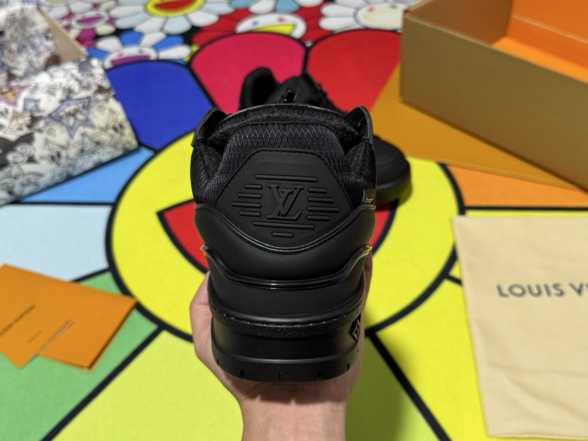 Louis Vuitton Sneakers in Denim