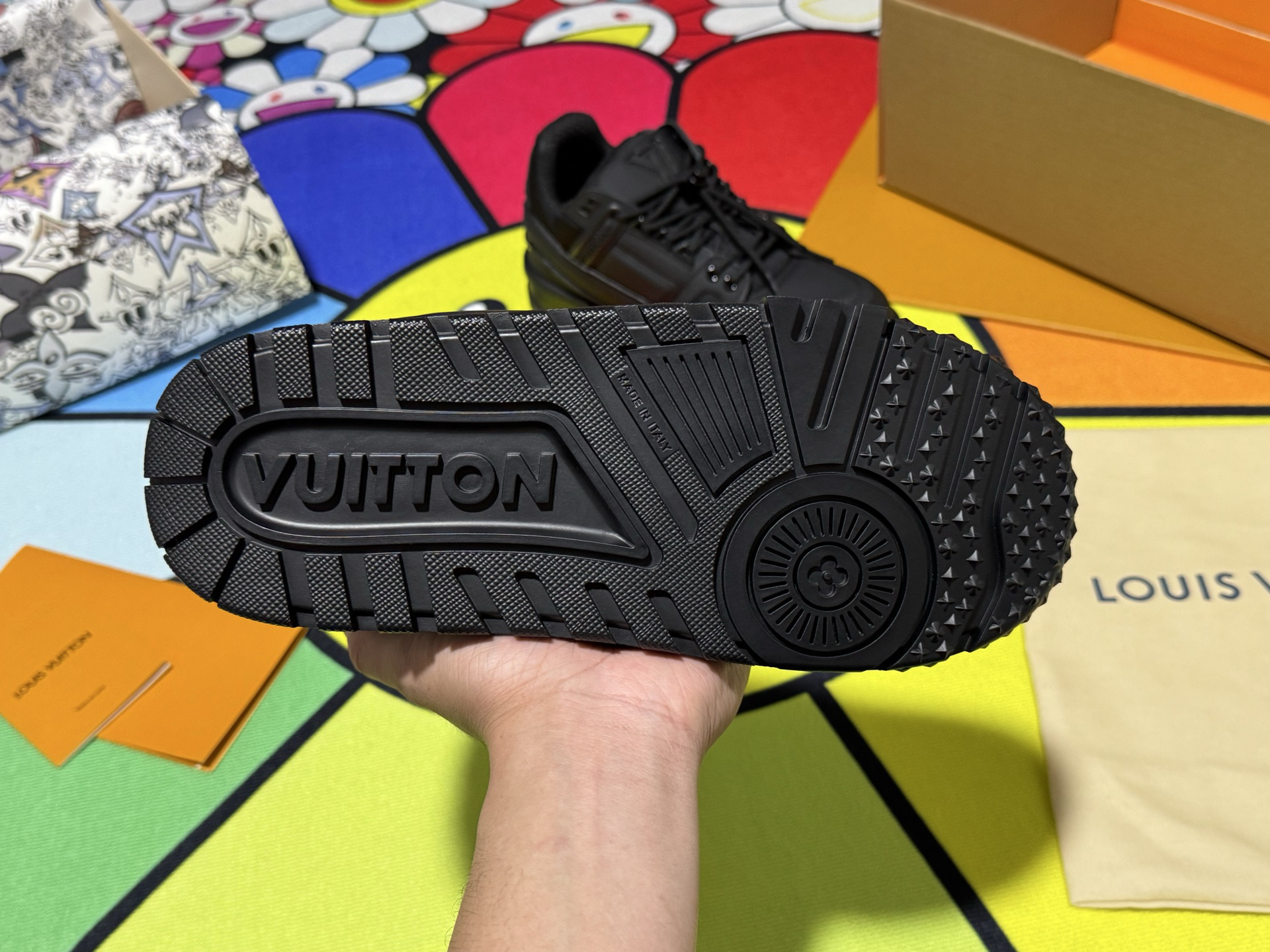 Louis Vuitton Sneakers in Denim