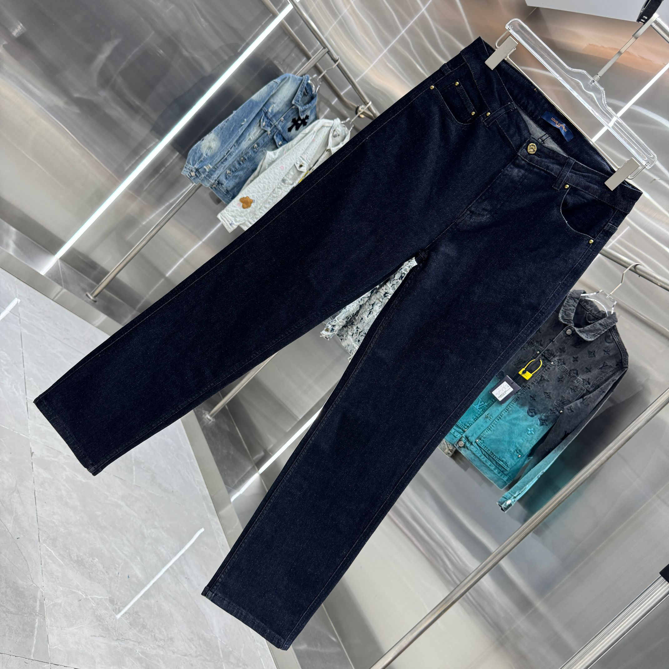 Louis Vuitton Pants in Denim