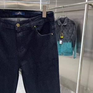 Louis Vuitton Pants in Denim