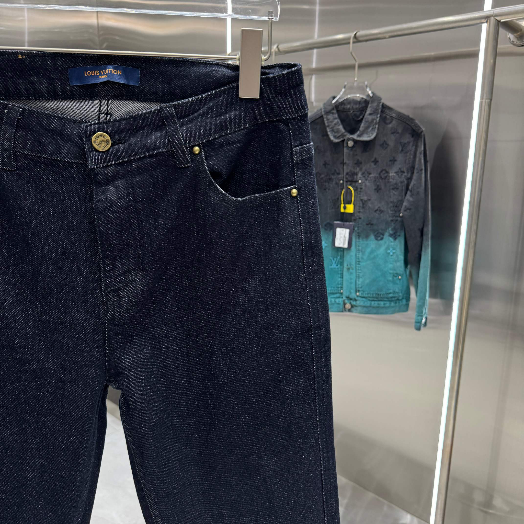 Louis Vuitton Pants in Denim