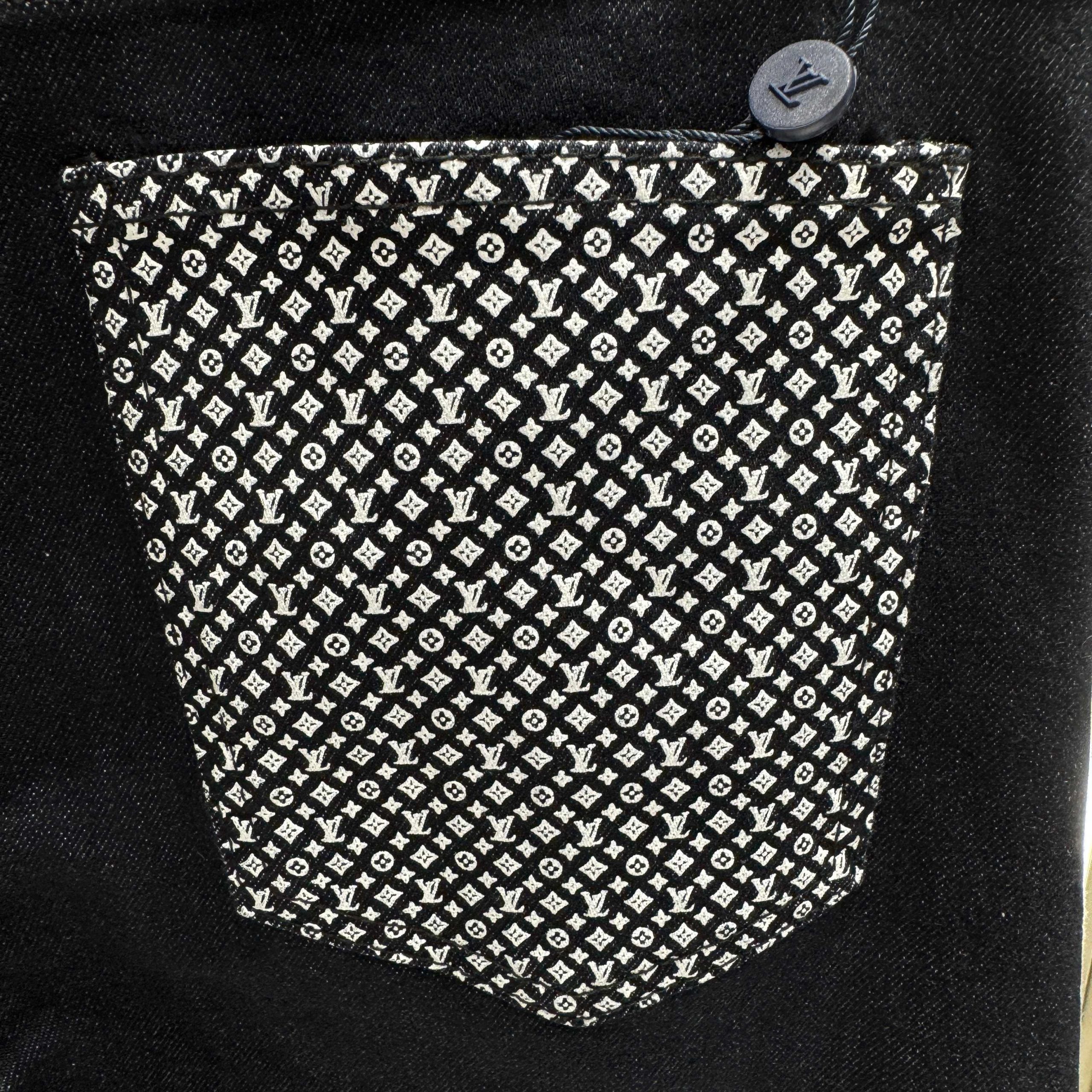 Louis Vuitton Pants in Denim