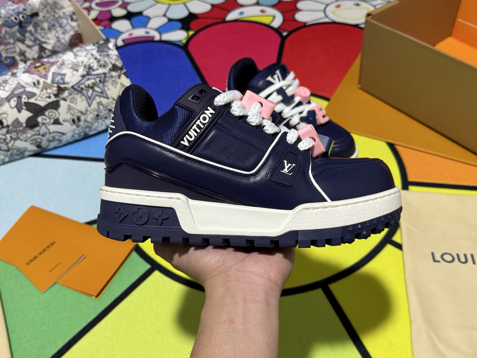 Louis Vuitton Sneakers in Denim