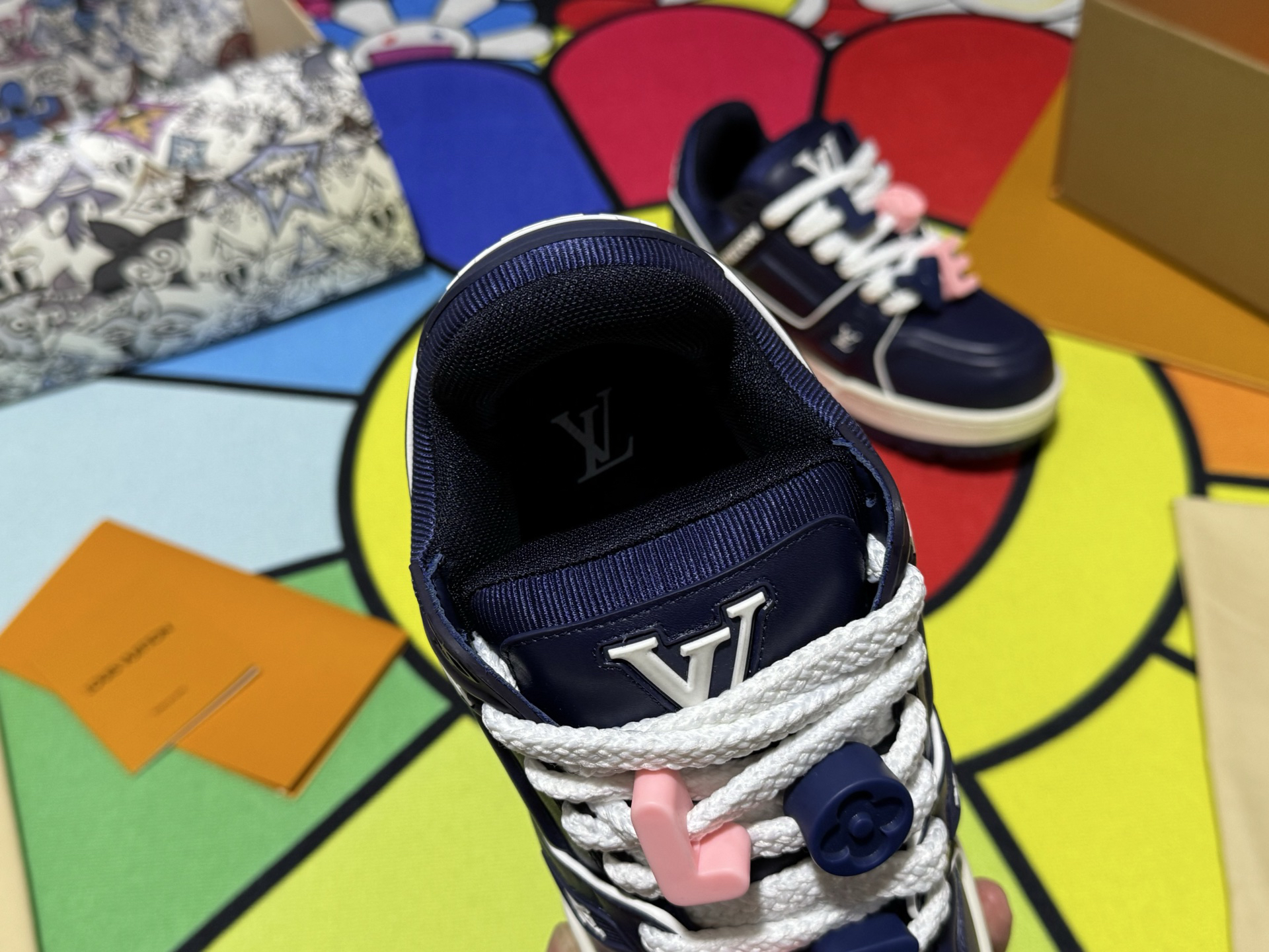 Louis Vuitton Sneakers in Denim