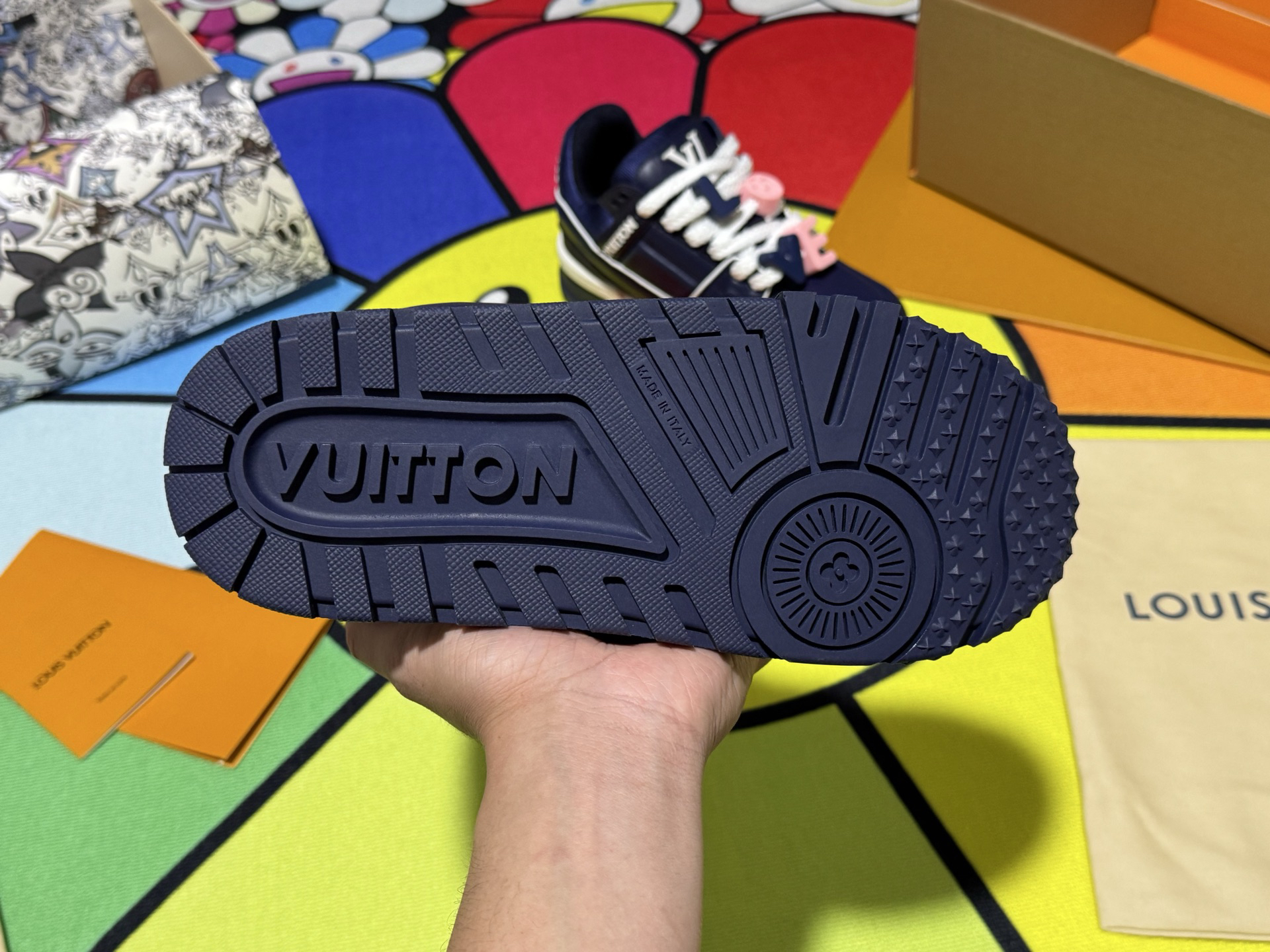 Louis Vuitton Sneakers in Denim