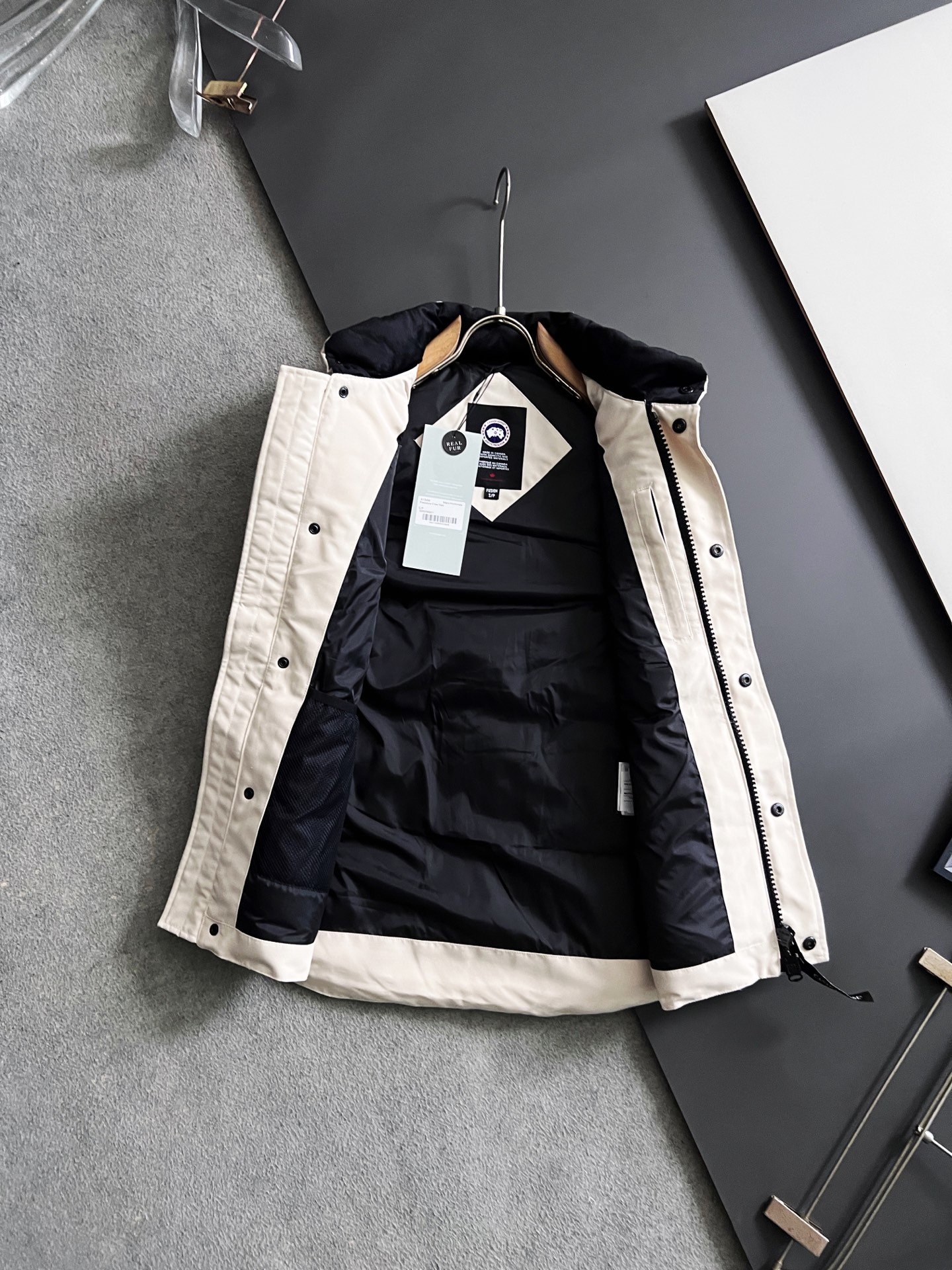 Down Jacket in Black