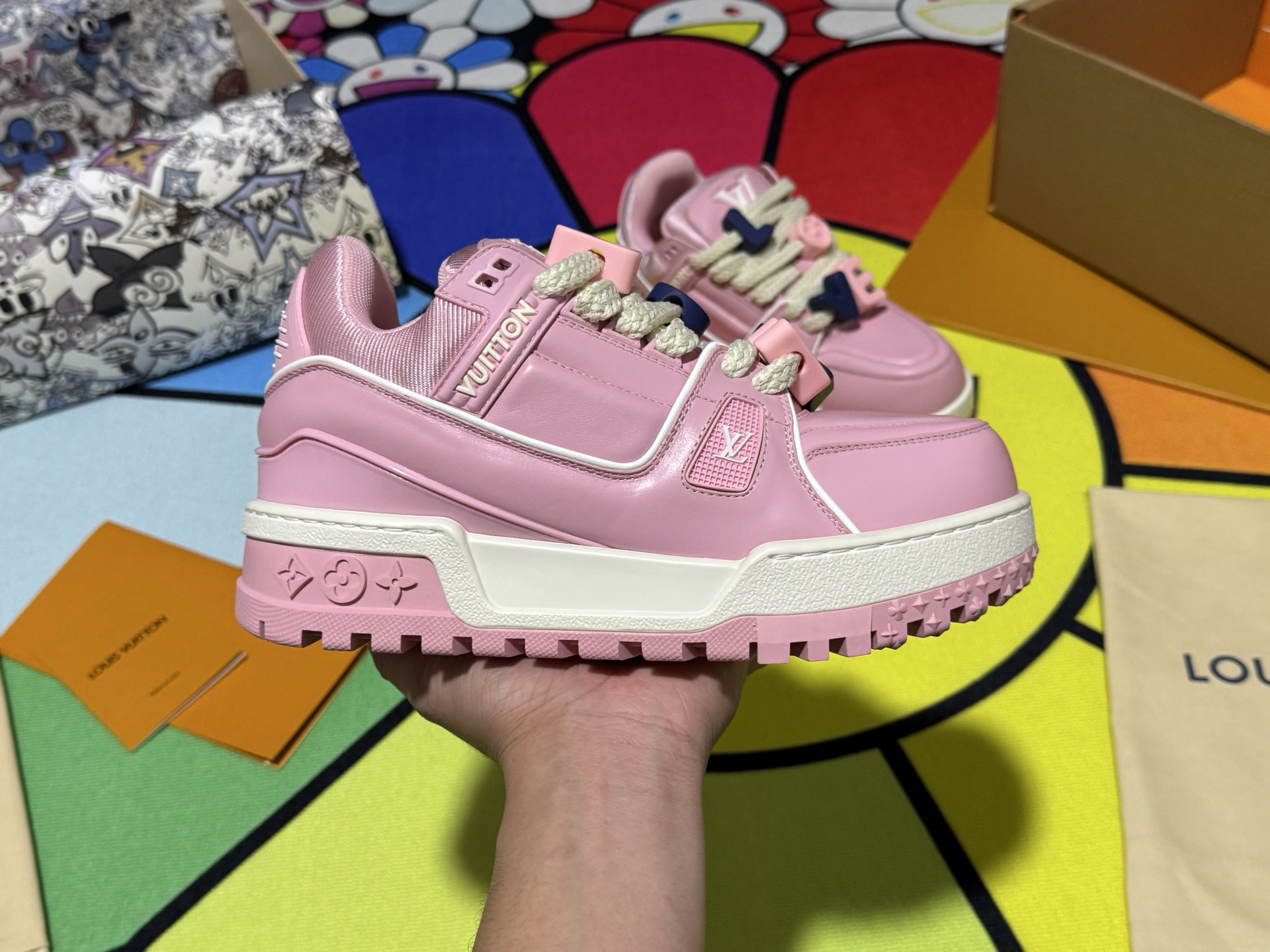Louis Vuitton Sneakers in Denim