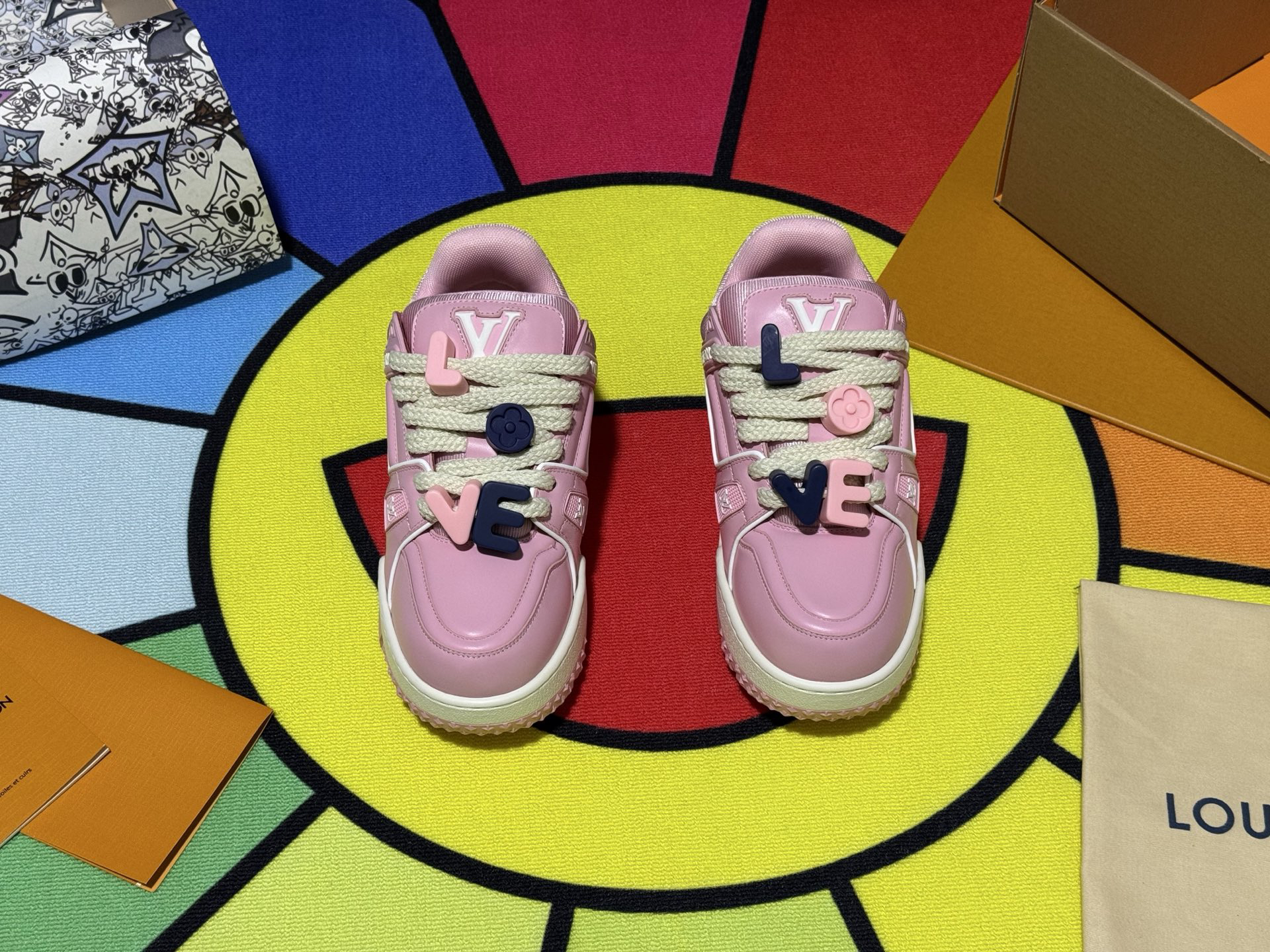 Louis Vuitton Sneakers in Denim