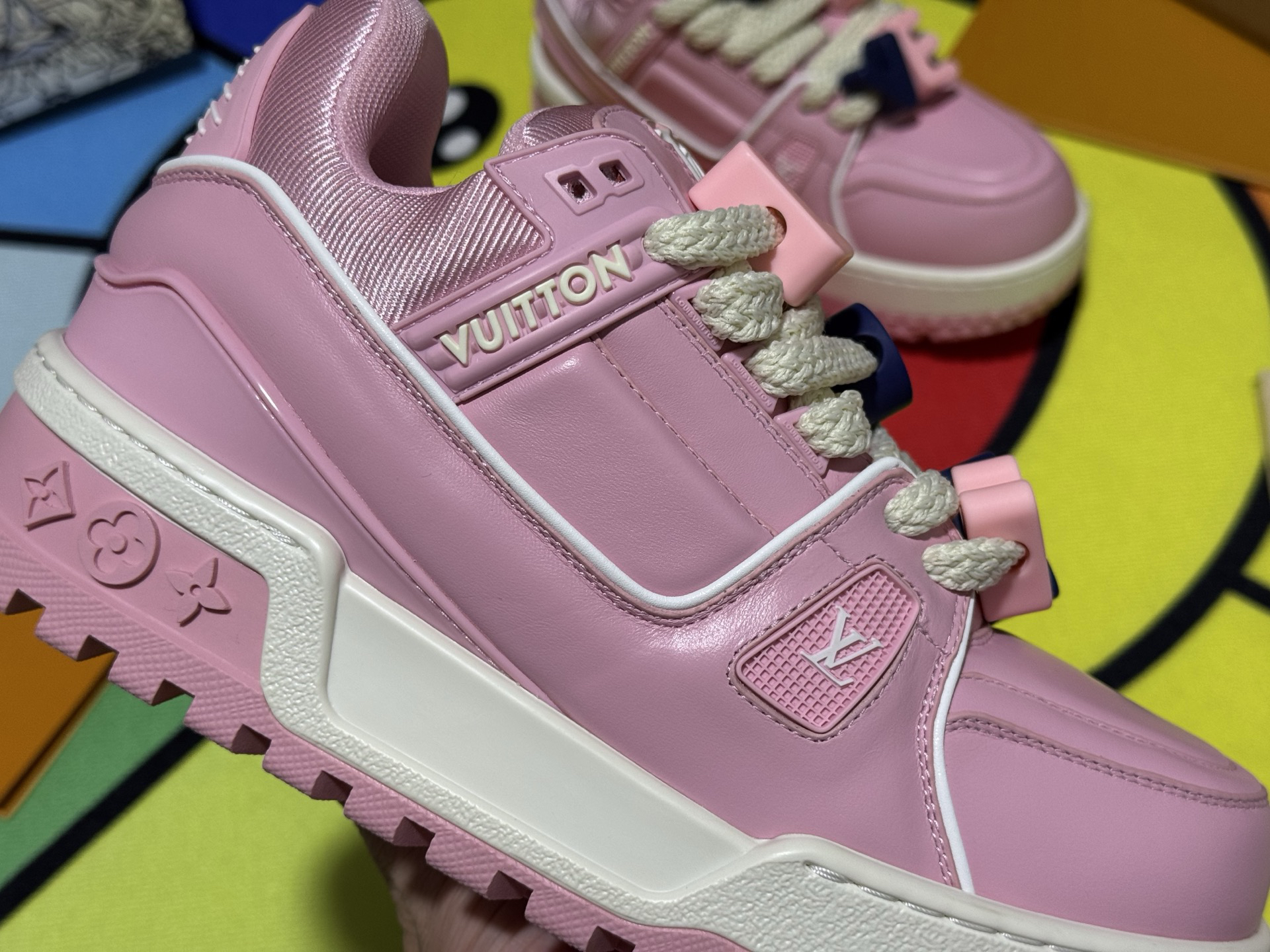 Louis Vuitton Sneakers in Denim