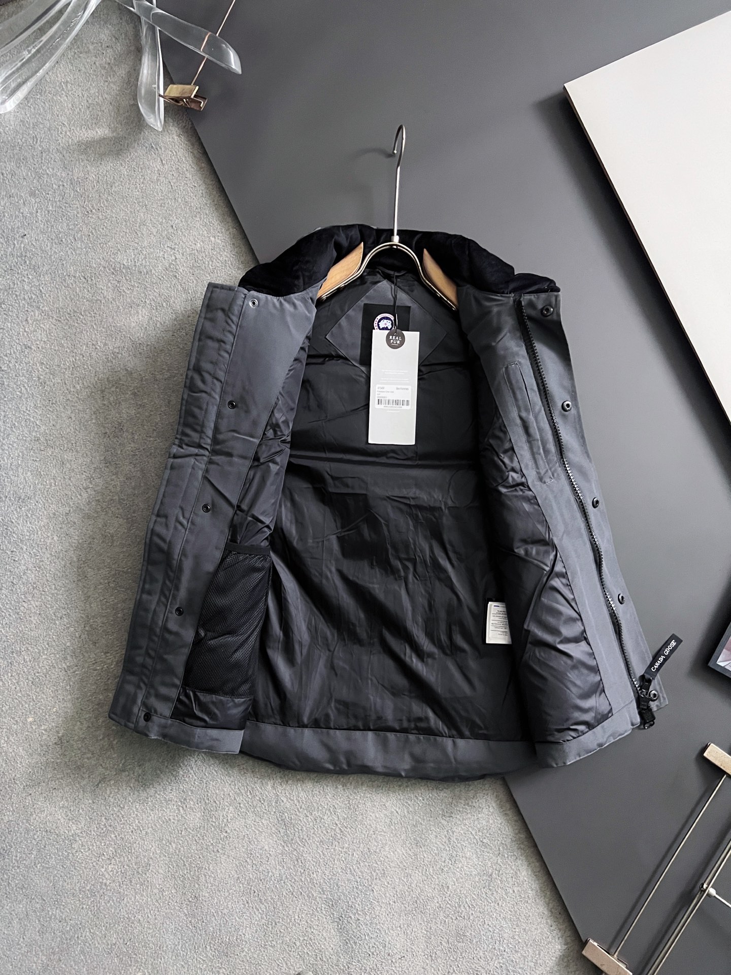 Down Jacket in Black