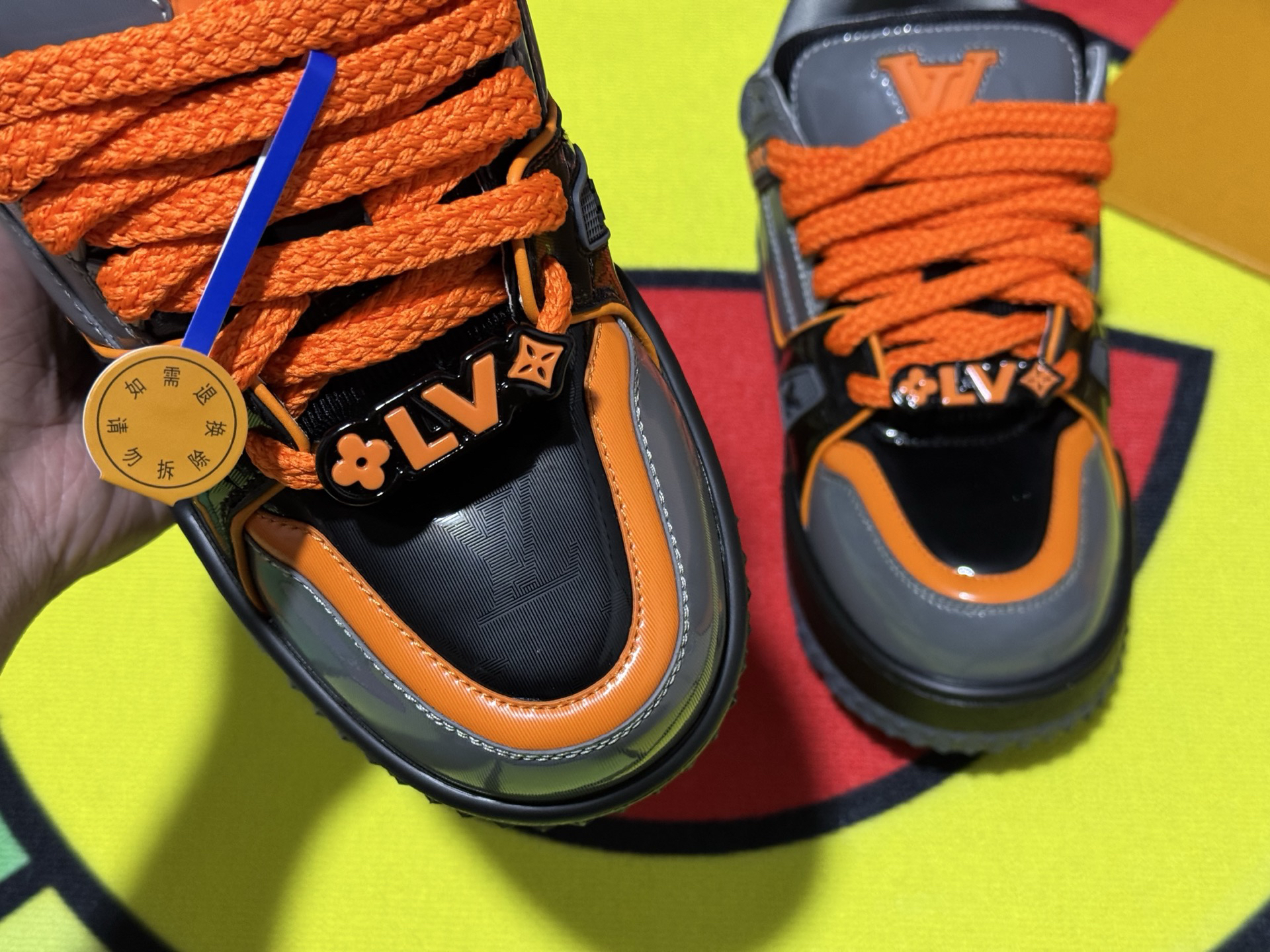 Louis Vuitton Sneakers in Denim