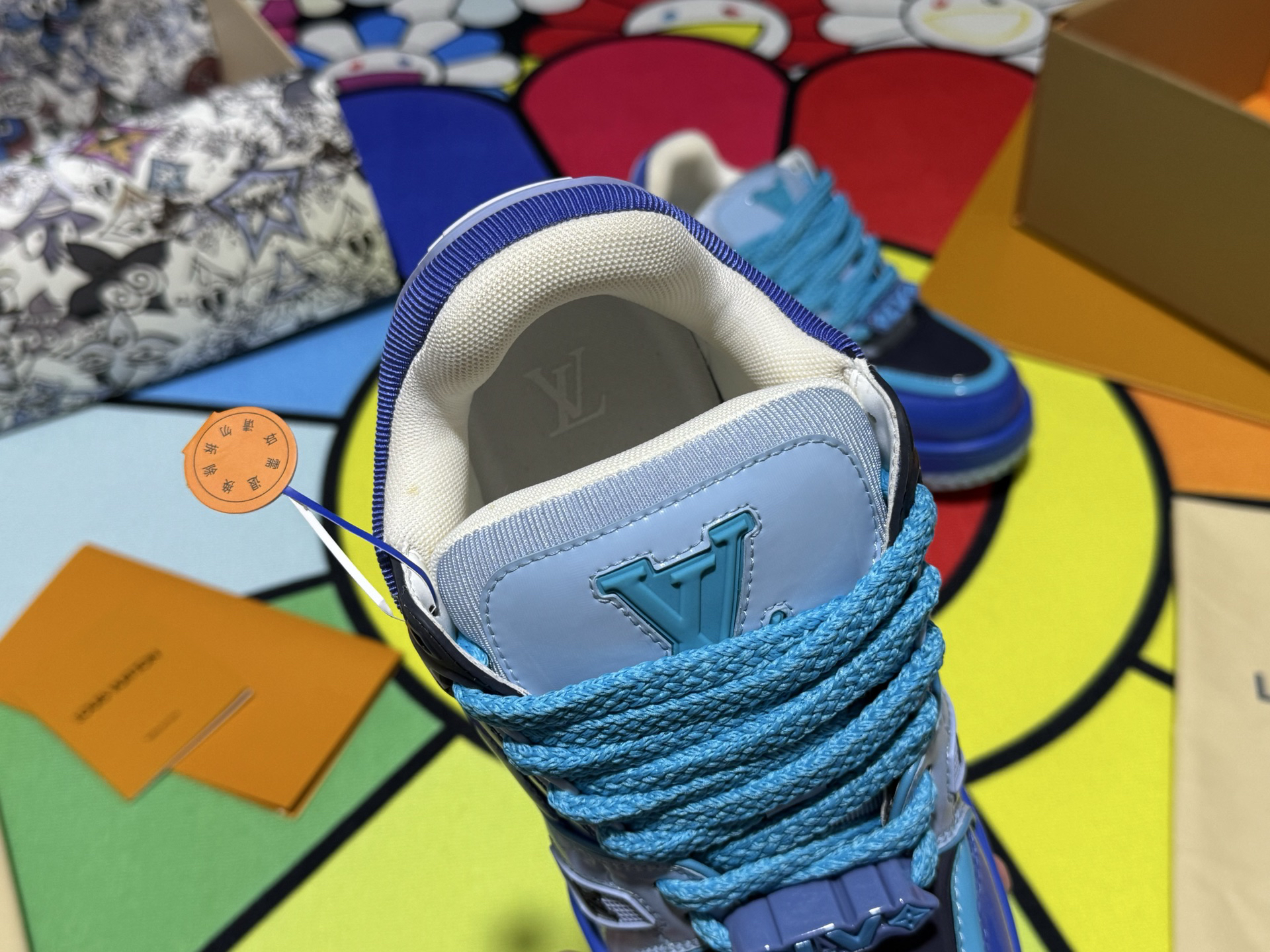Louis Vuitton Sneakers in Denim