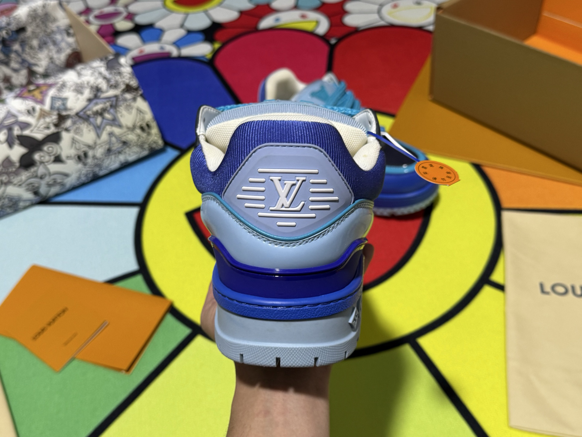 Louis Vuitton Sneakers in Denim