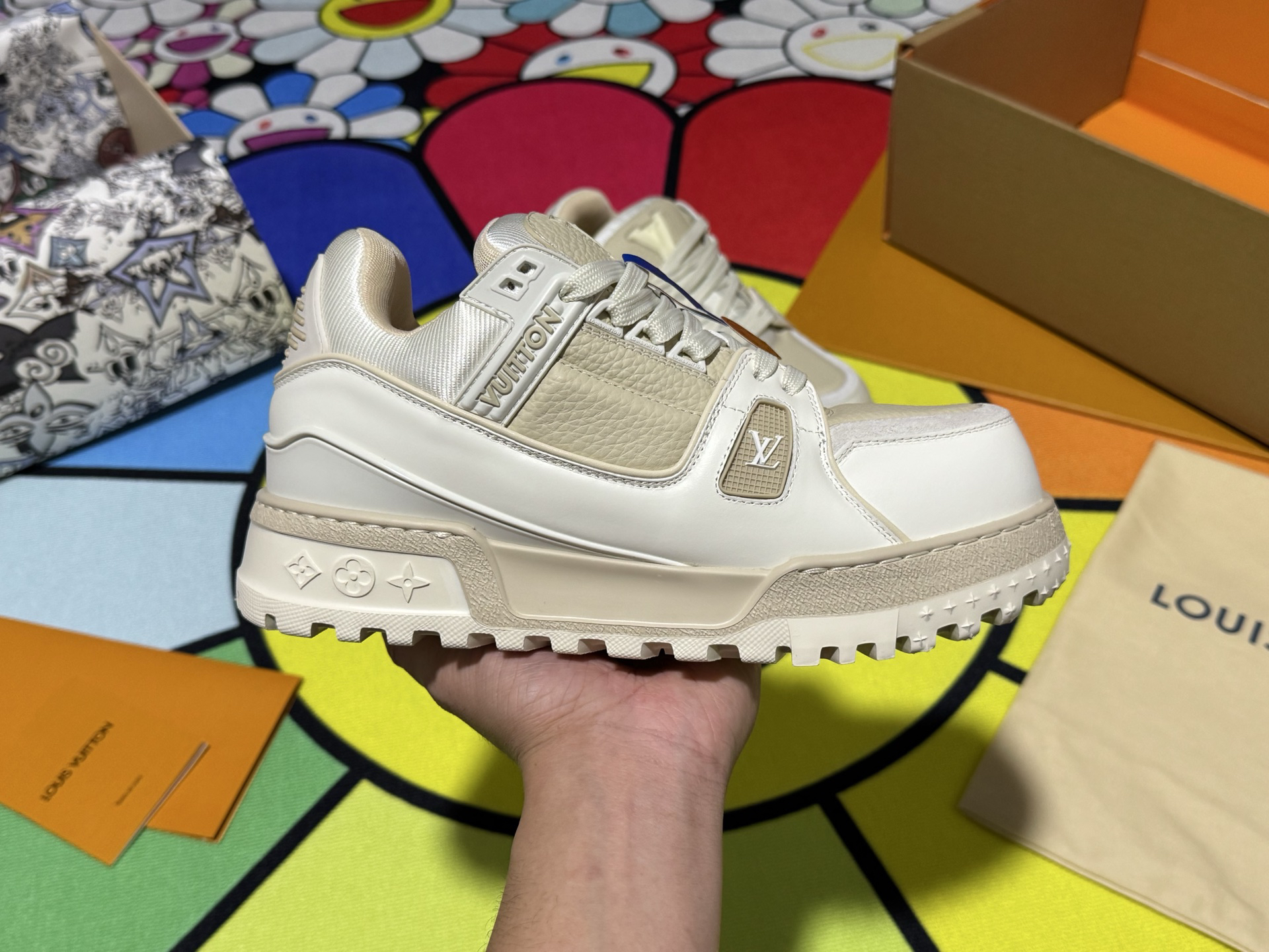 Louis Vuitton Sneakers in Denim