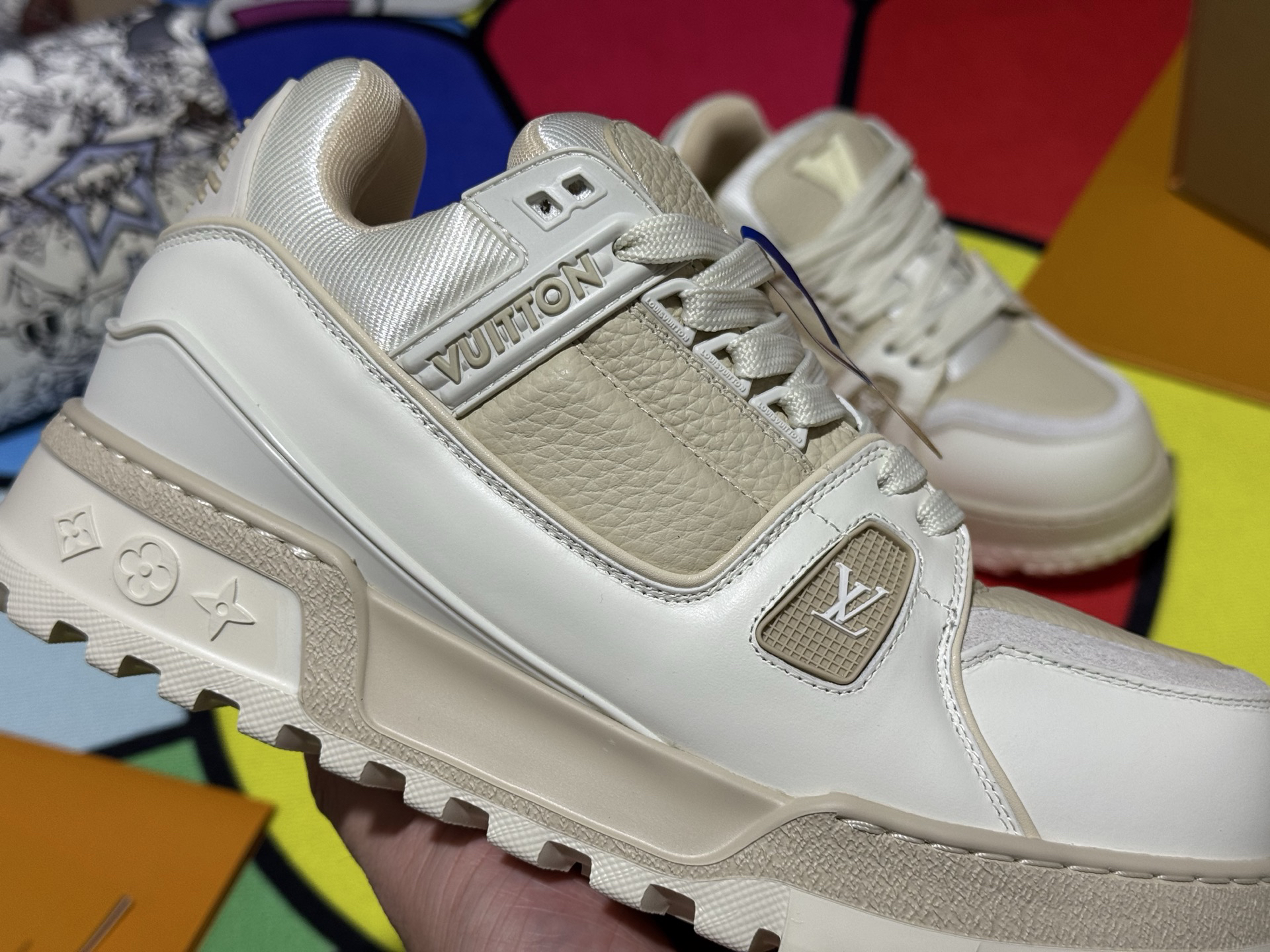 Louis Vuitton Sneakers in Denim