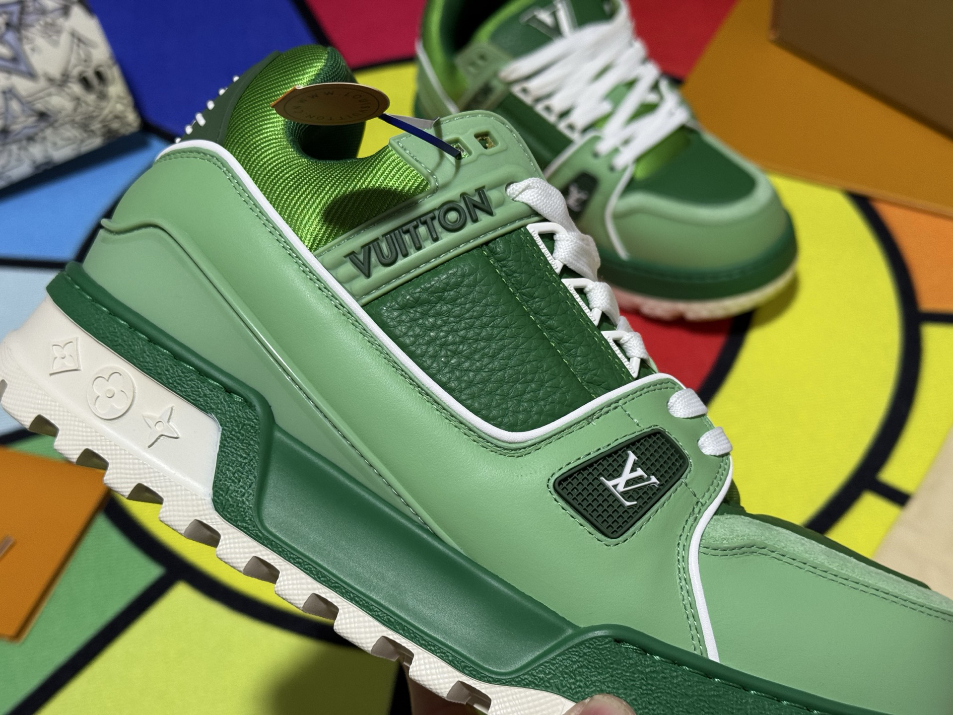 Louis Vuitton Sneakers in Denim