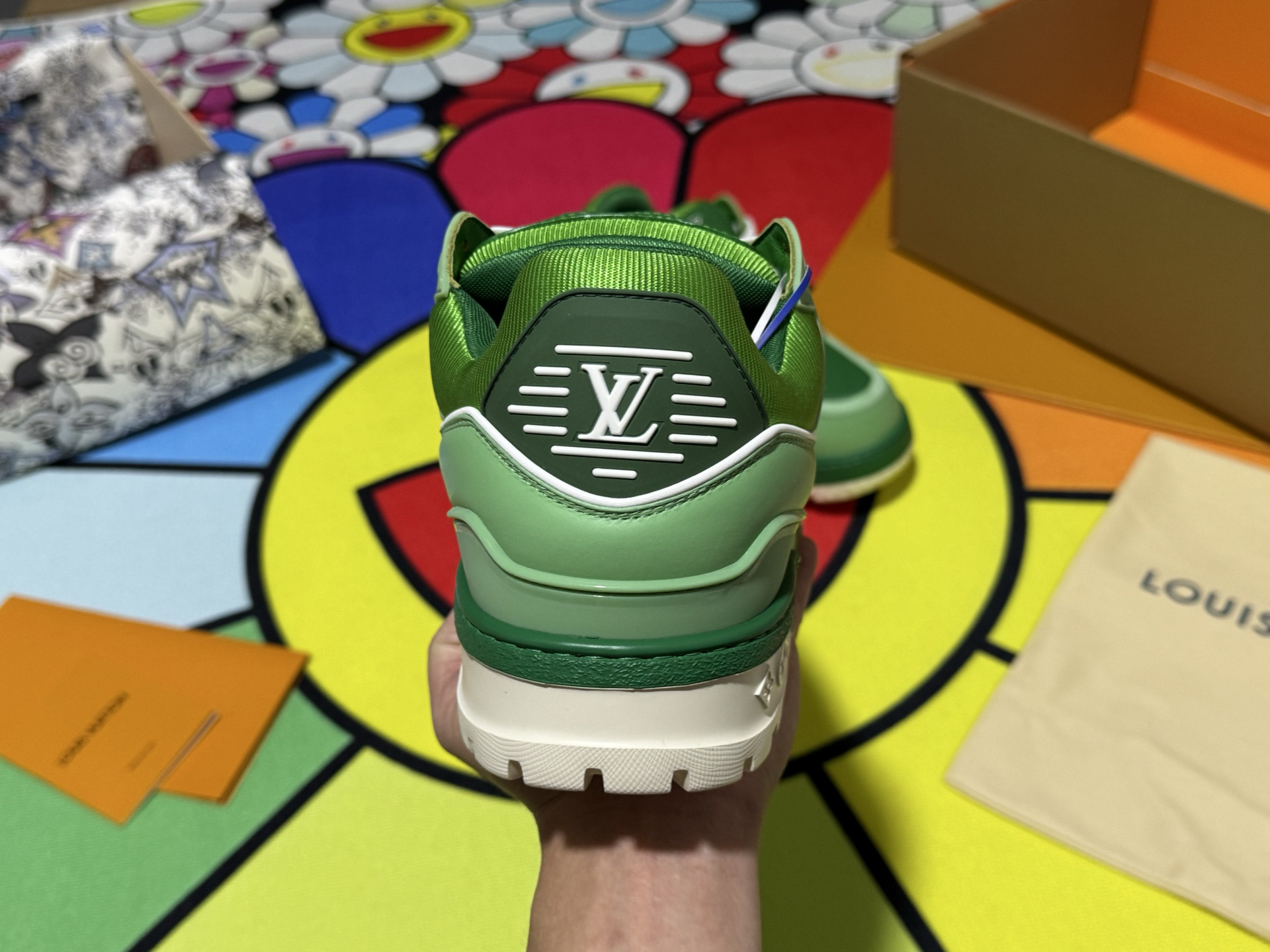 Louis Vuitton Sneakers in Denim