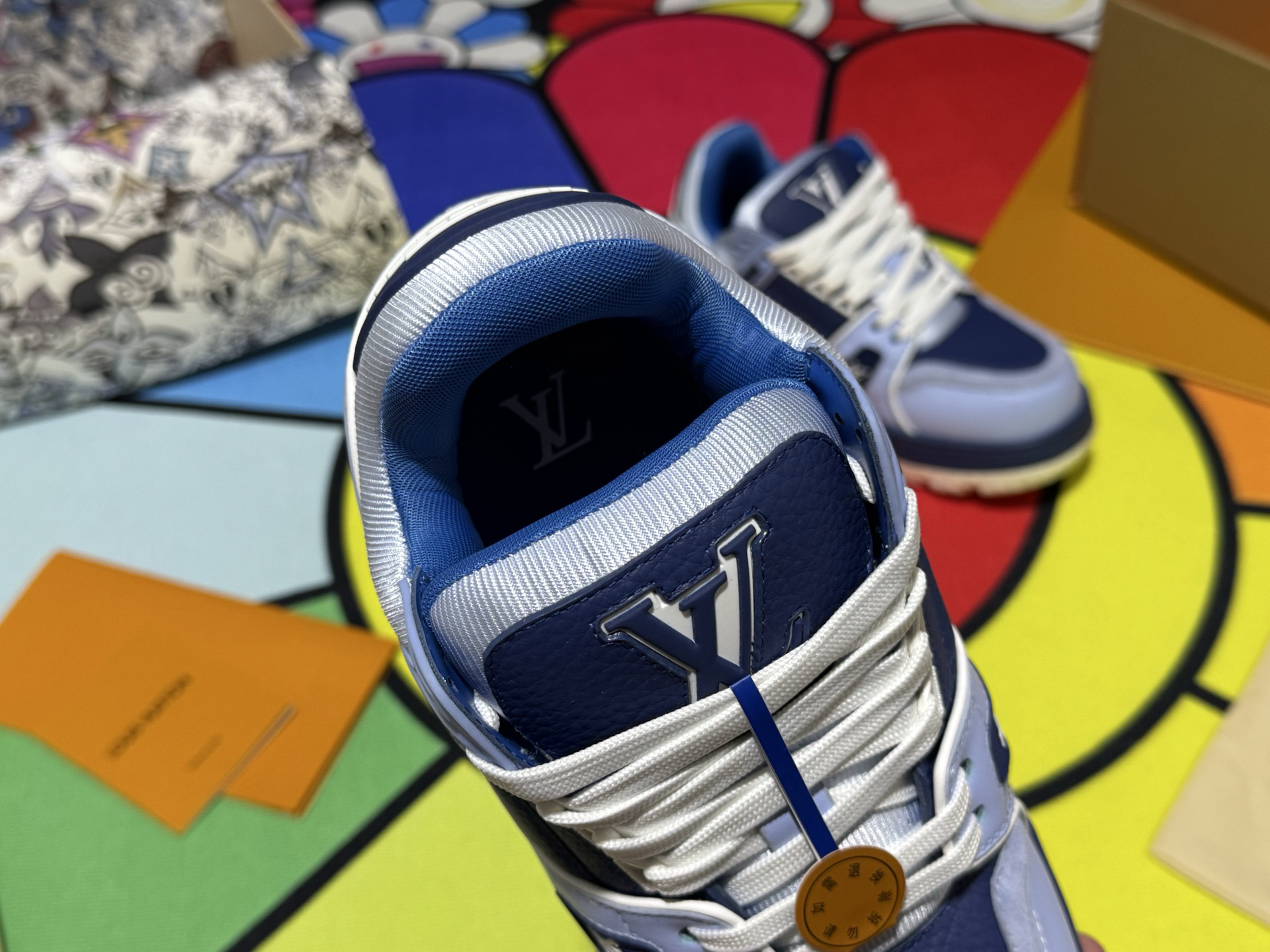 Louis Vuitton Sneakers in Denim