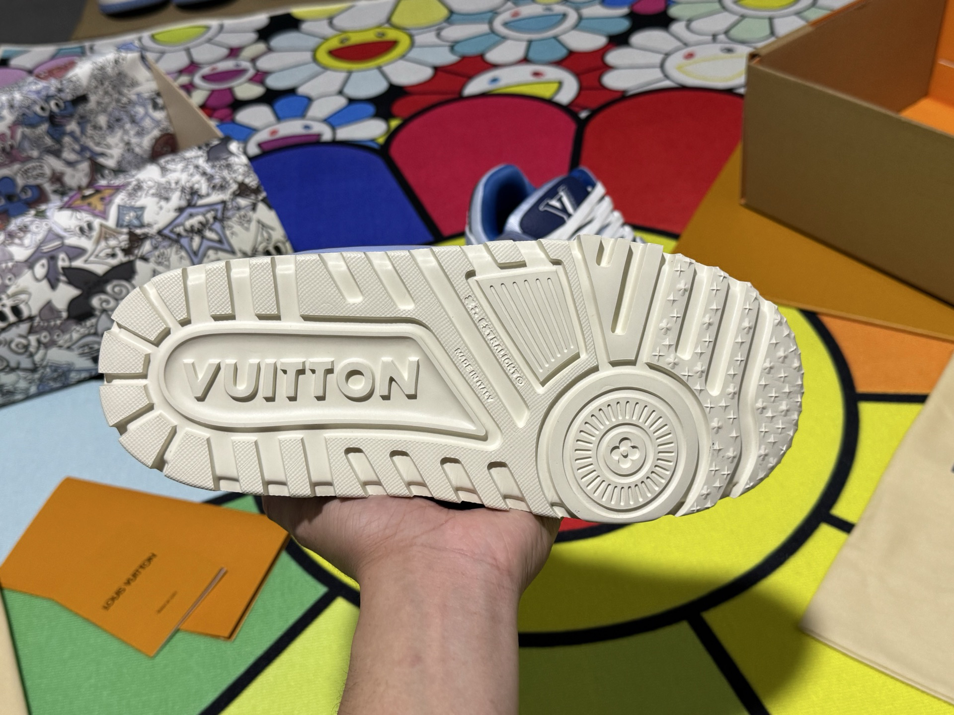 Louis Vuitton Sneakers in Denim