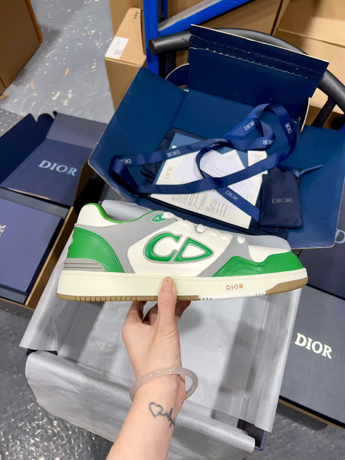 Dior Sneakers in White