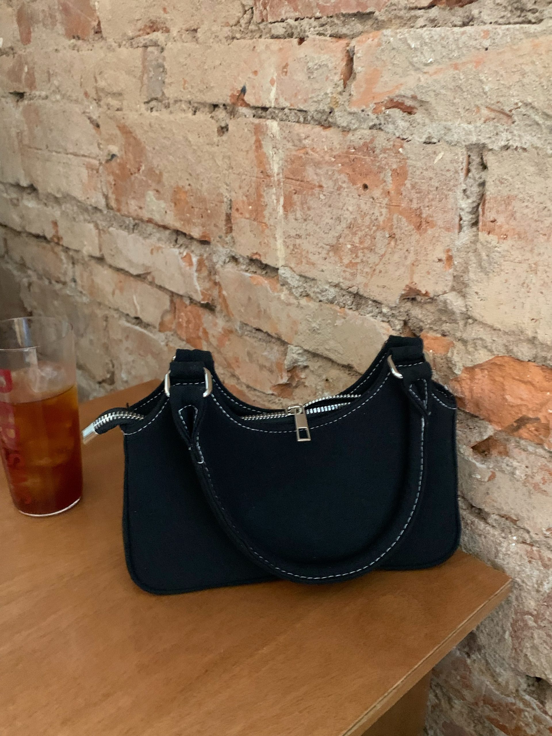 null Shoulder Bag in Denim
