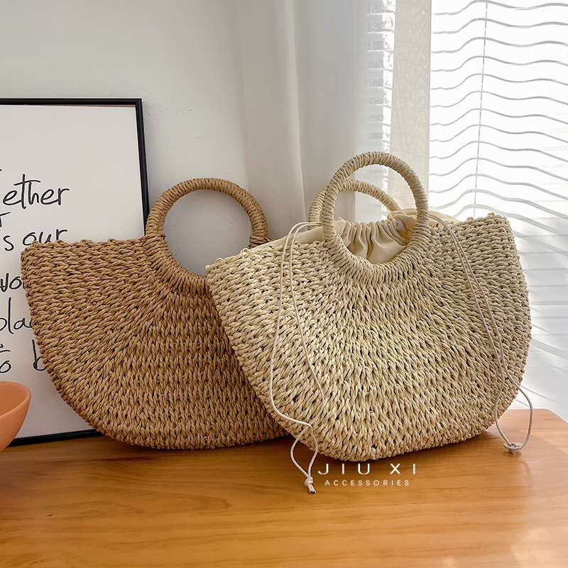 null Handbag in Beige