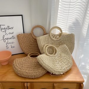 null Handbag in Beige