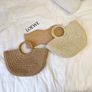 null Handbag in Beige