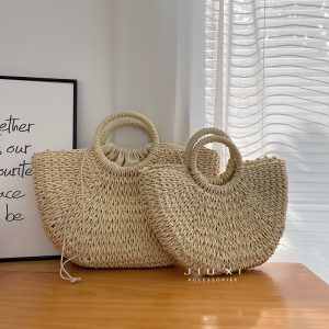 null Handbag in Beige