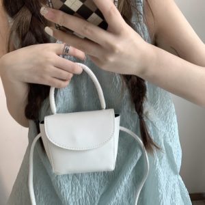 null Handbag in Denim