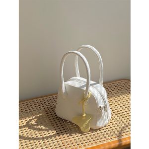 null Shoulder Bag in White