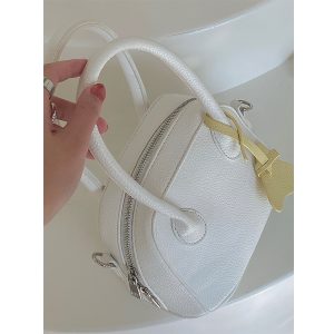 null Shoulder Bag in White