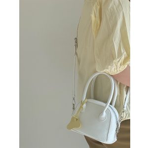 null Shoulder Bag in White