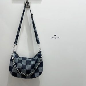 null Handbag in Denim