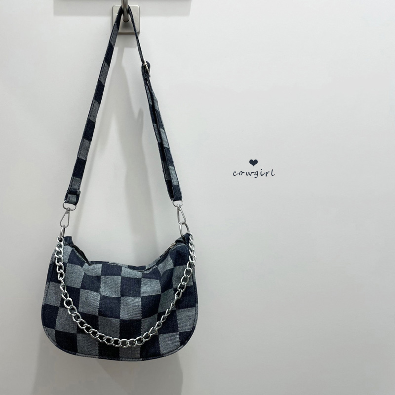 null Handbag in Denim