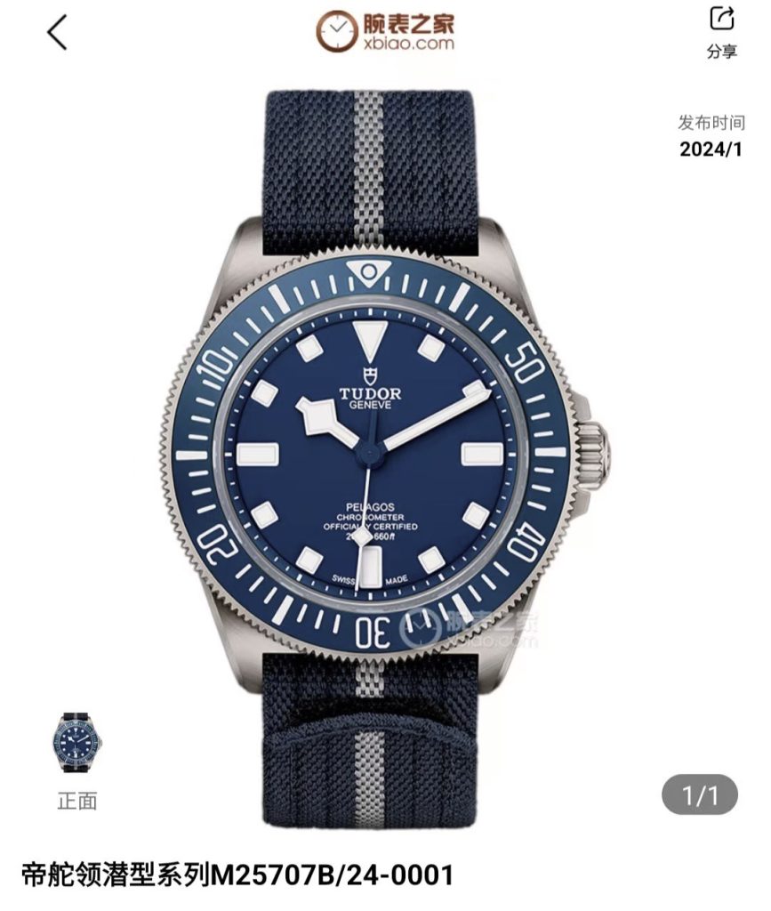null Watch in Black