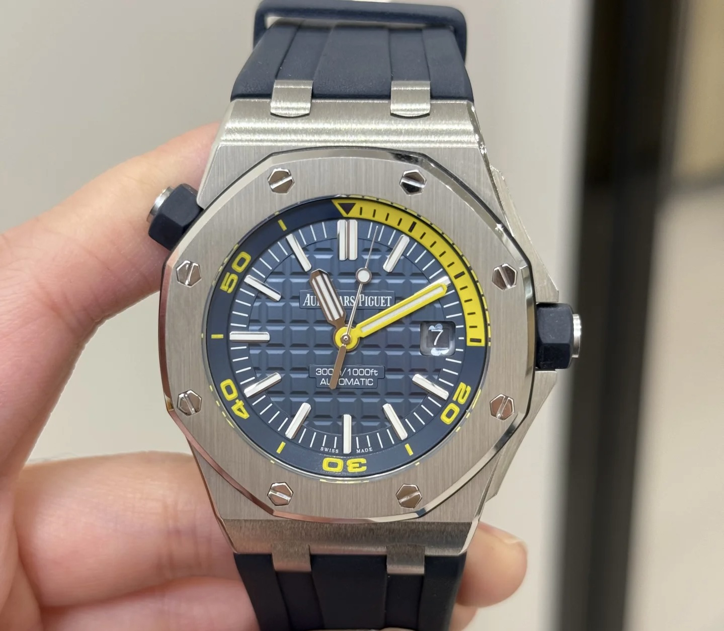 null Watch in Denim