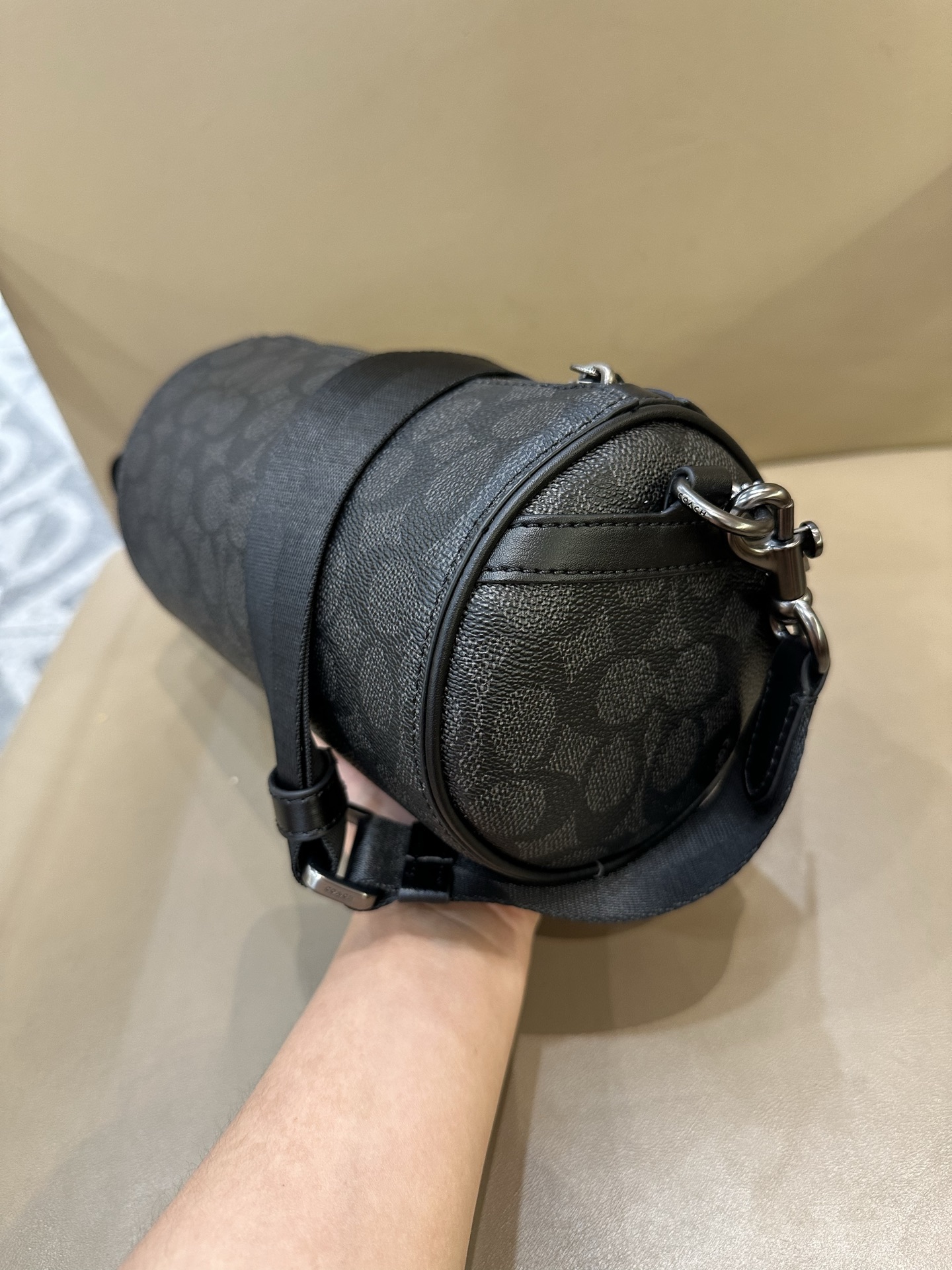 Coach Signature Barrel Crossbody Bag - view 4