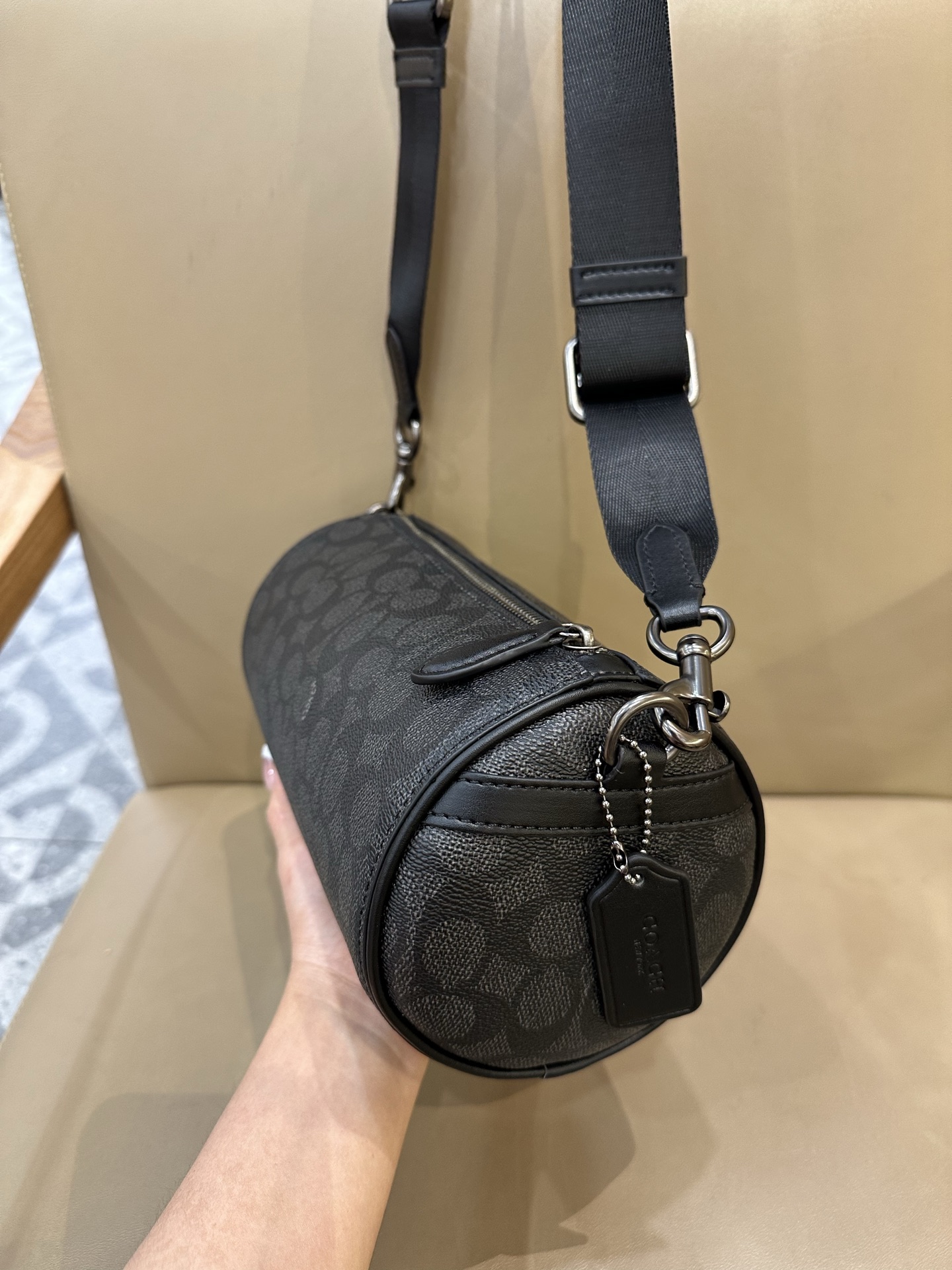 Coach Signature Barrel Crossbody Bag - view 5