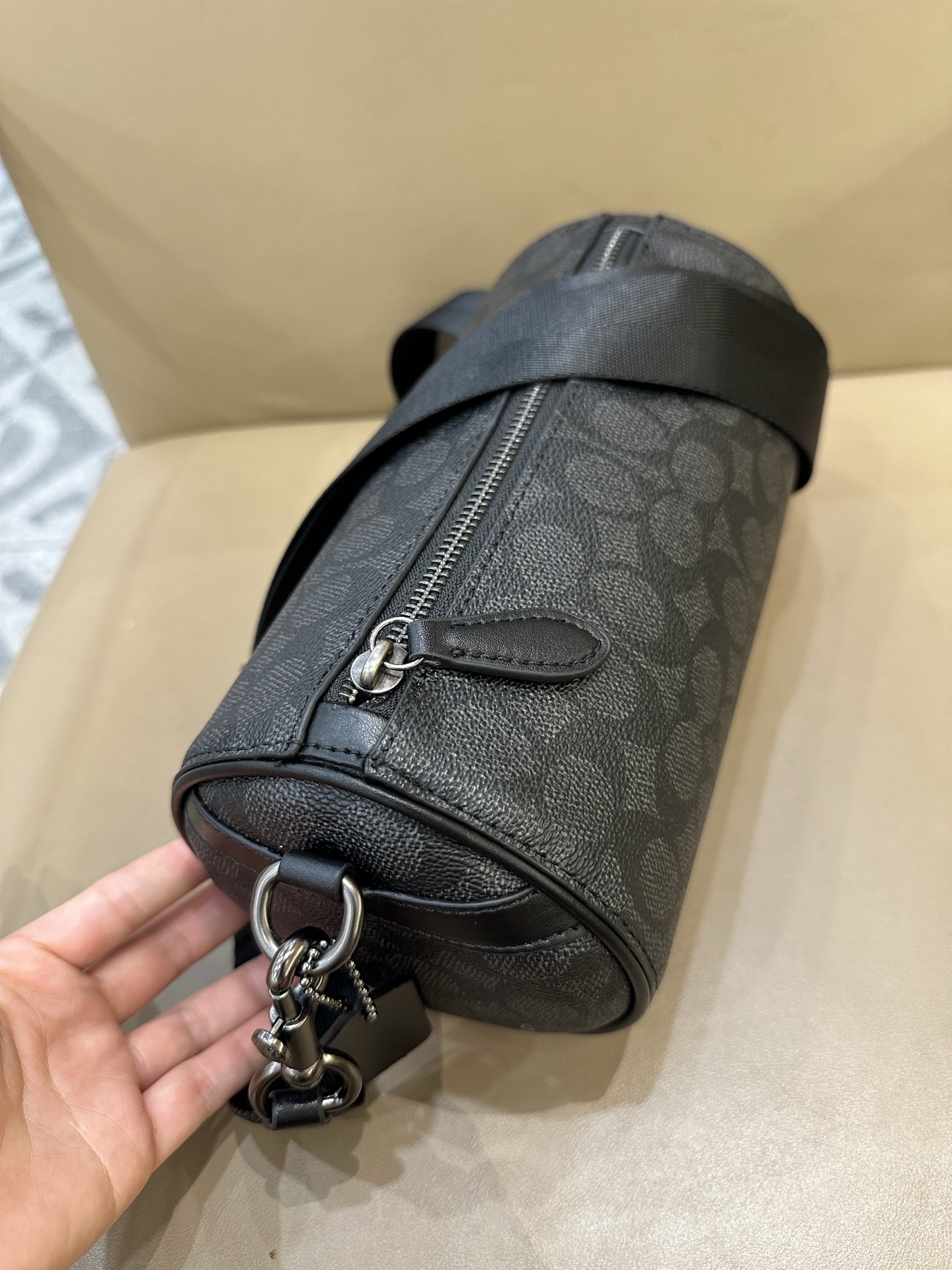 Coach Signature Barrel Crossbody Bag - view 6