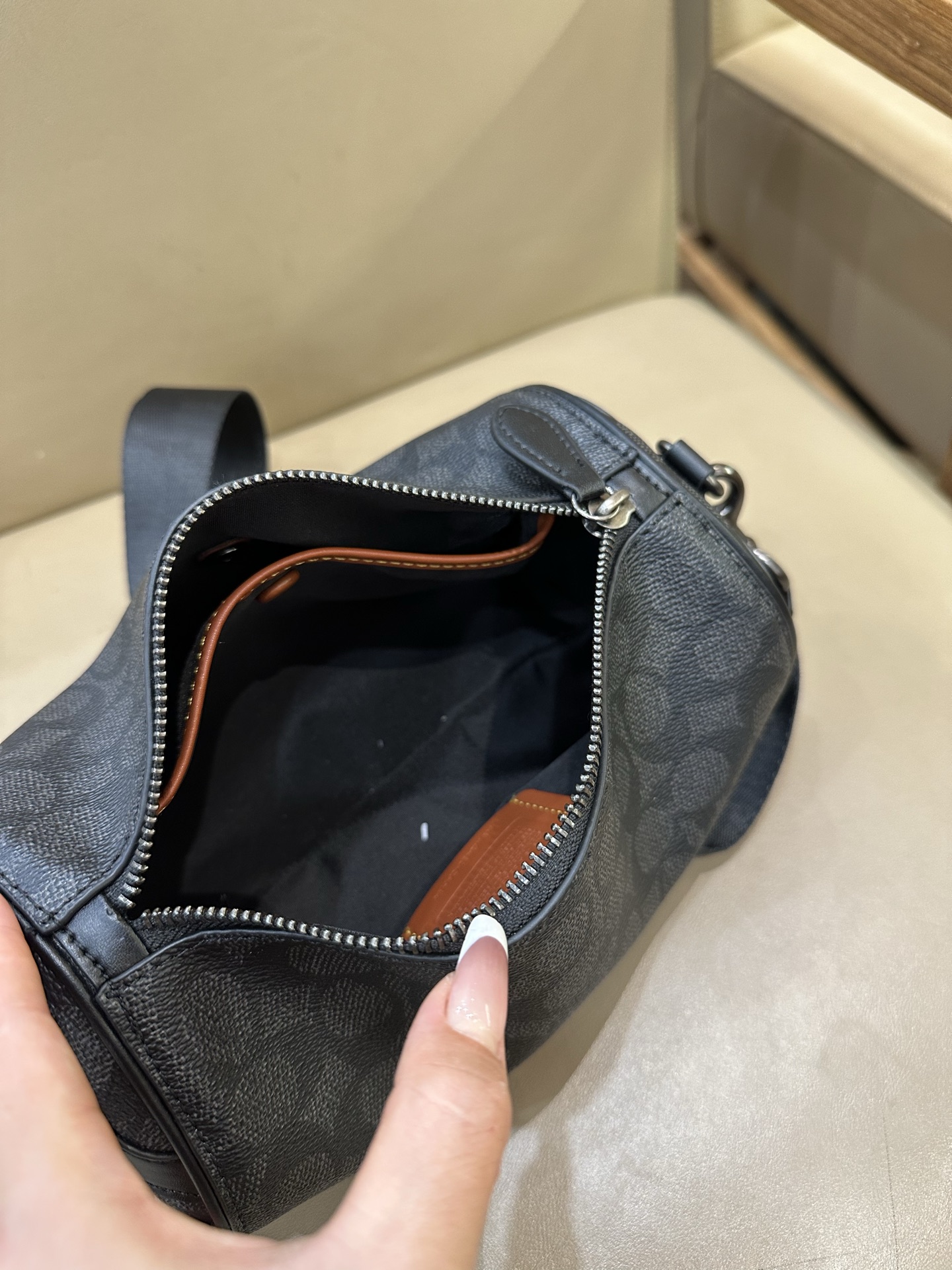 Coach Signature Barrel Crossbody Bag - view 9