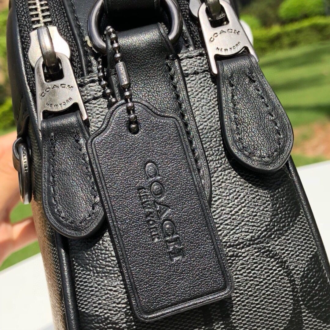 Coach Double-Zip Shoulder Bag - view 6