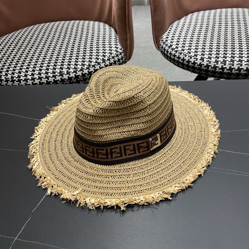 Fendi Straw Hat - view 1
