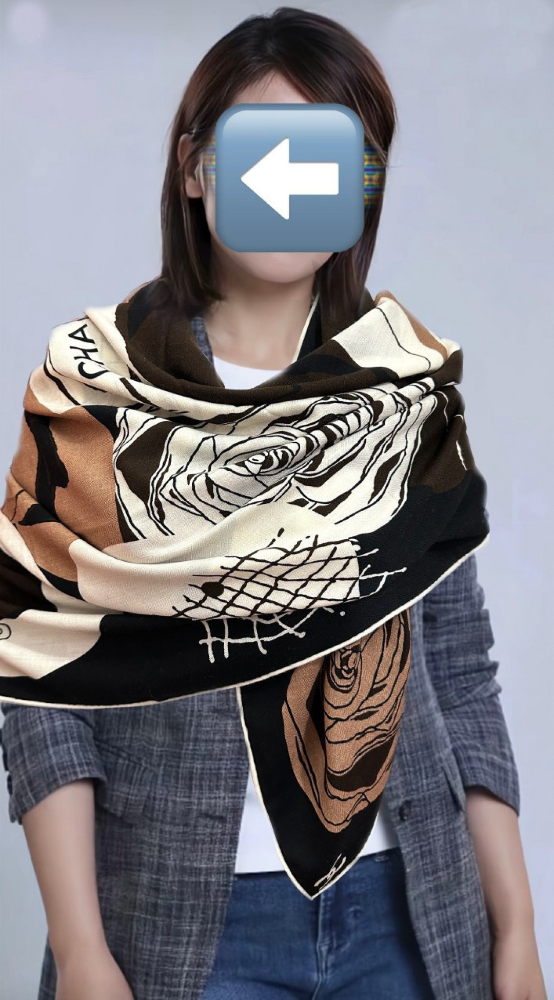Silk Scarf - view 1