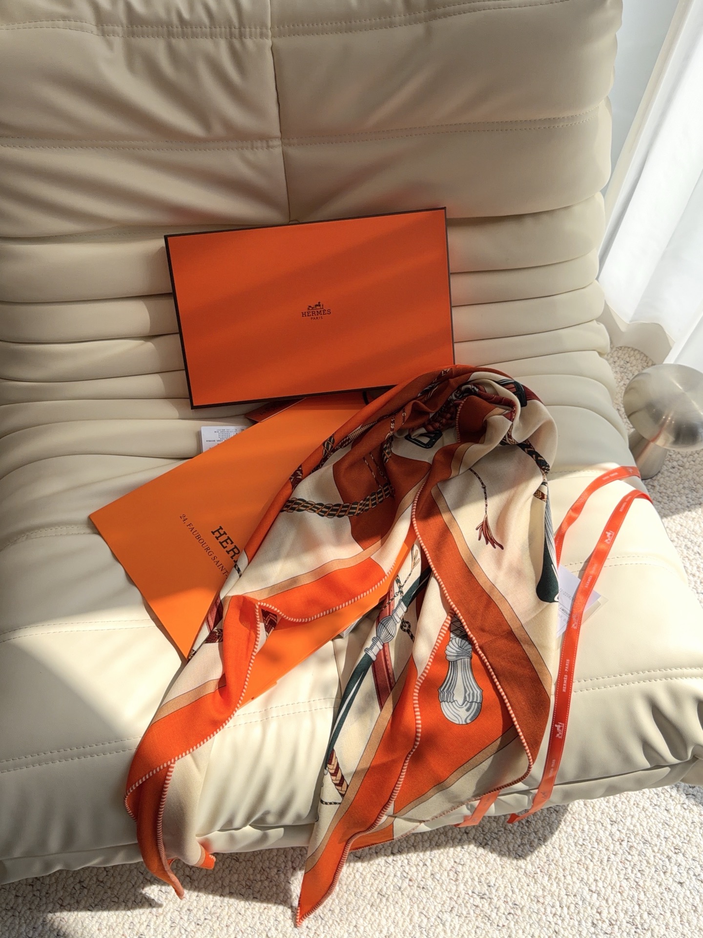 Hermès Silk Scarf - view 6