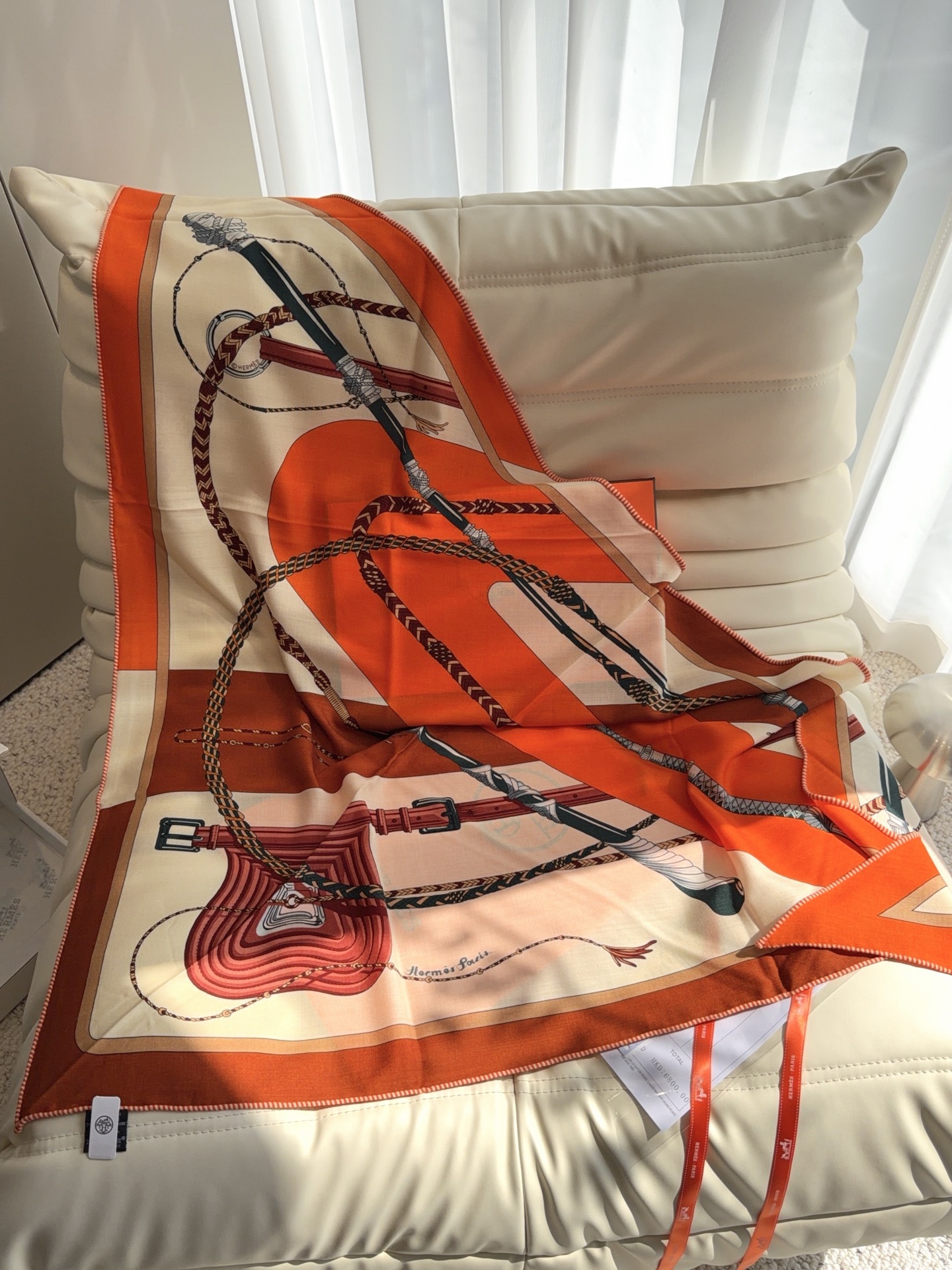 Hermès Silk Scarf - view 8