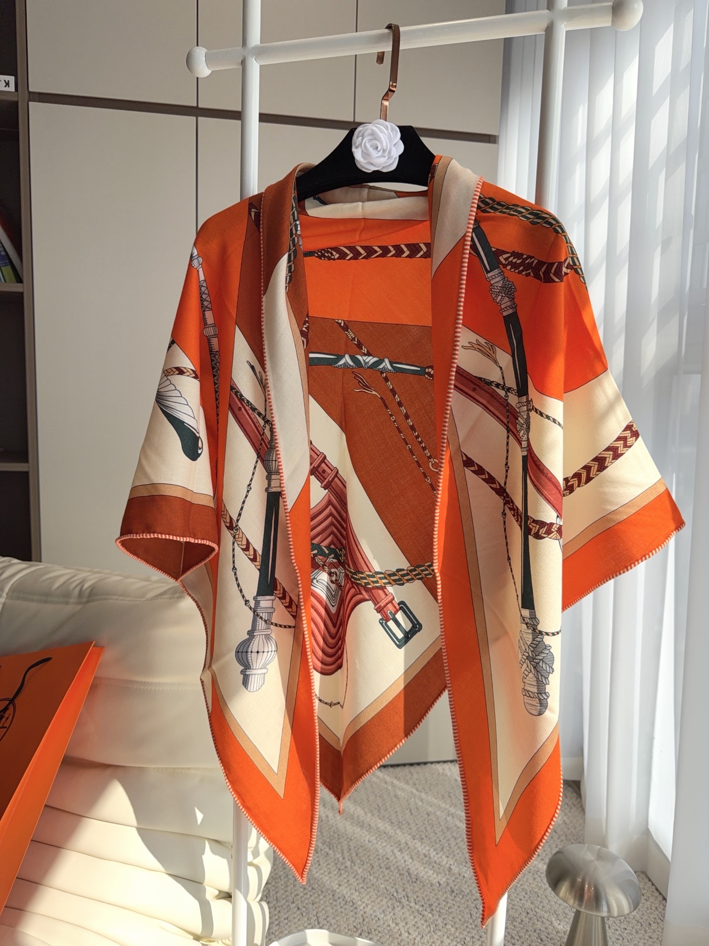 Hermès Silk Scarf - view 9