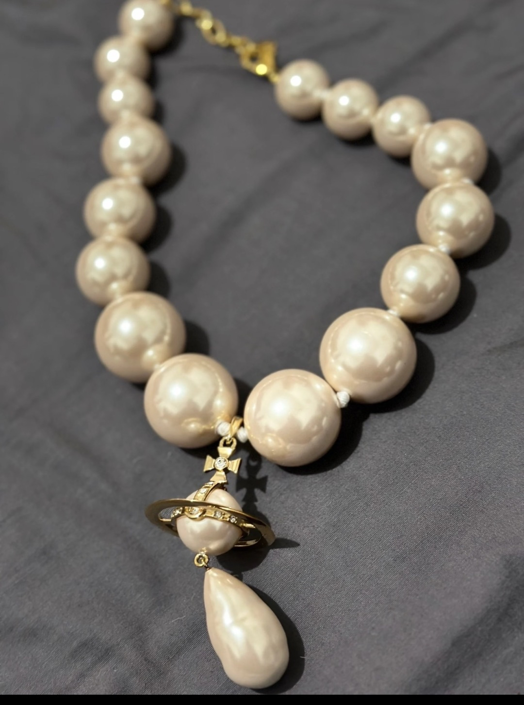 Vivienne Westwood Pearl Necklace - view 3