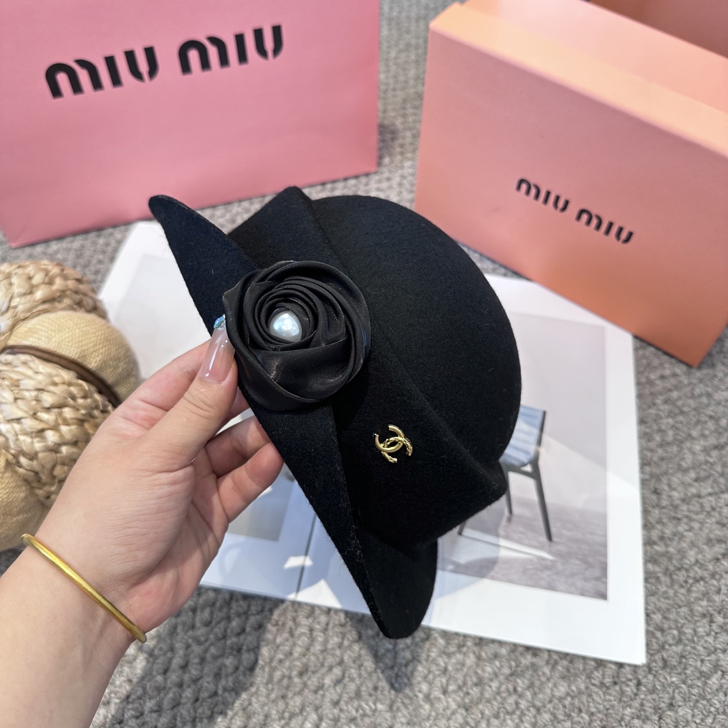 Chanel Wool Hat - view 8